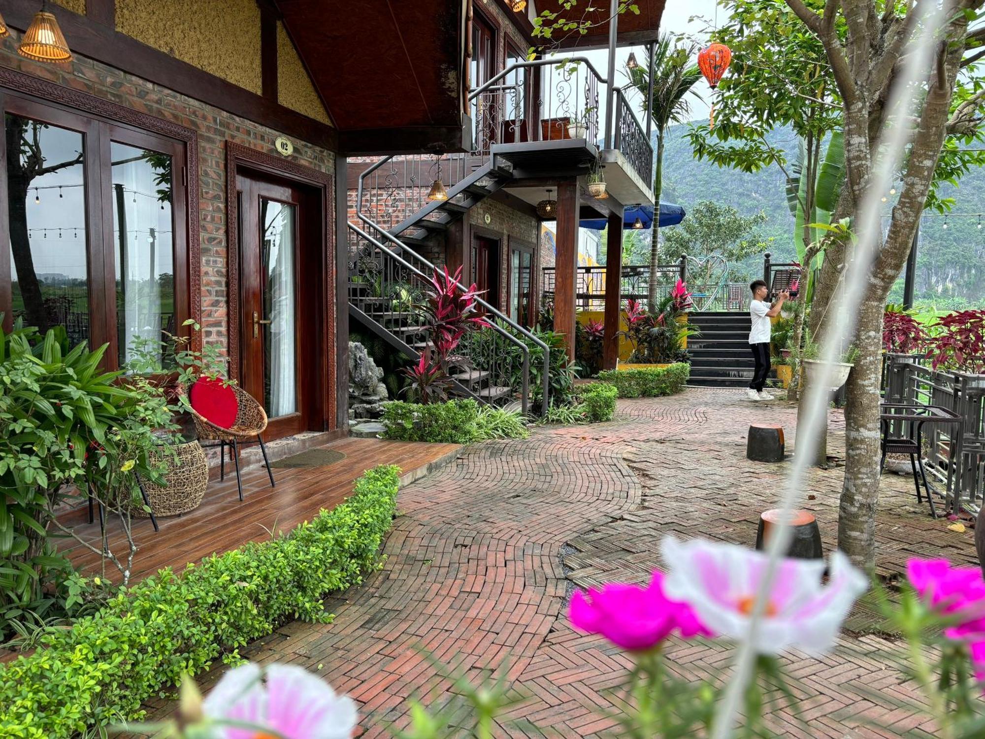 Apartmán Papaya Bungalow & Rice Fields Ninh Binh Exteriér fotografie