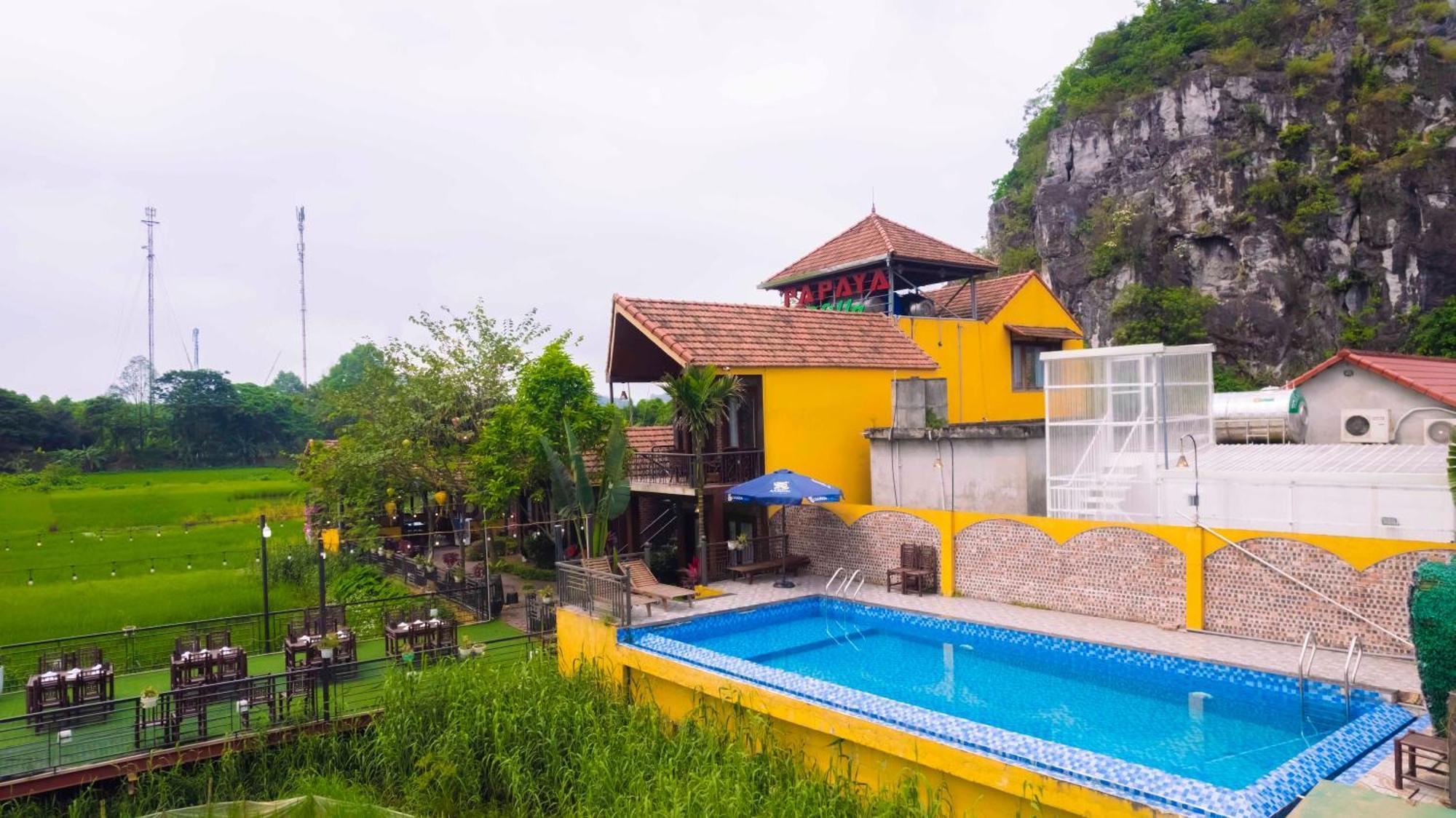Apartmán Papaya Bungalow & Rice Fields Ninh Binh Exteriér fotografie